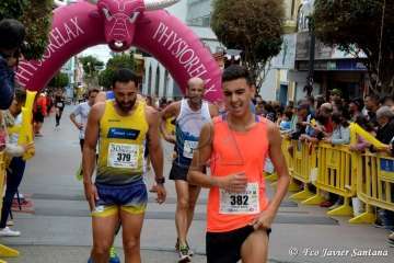El teldense Saúl Castro gana con autoridad la XXX Carrera Popular Paco Artiles (Foto Francisco Javier Santana y TA)